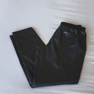 Fabletics Vegan Leather Joggers